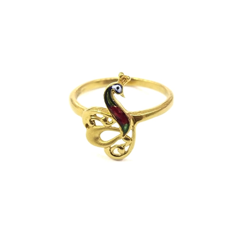 22K GOLD FANCY SOLLITER LADIES RING