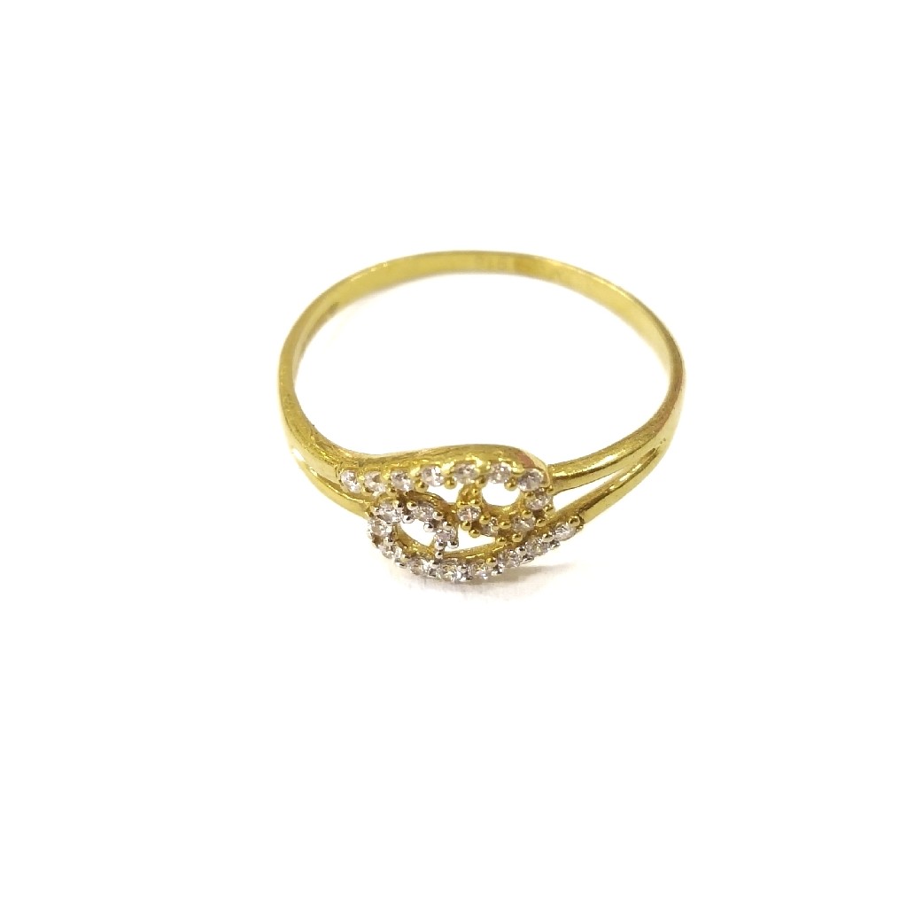 916 GOLD CERTIFIED FANCY DIAMOND LADIES RING
