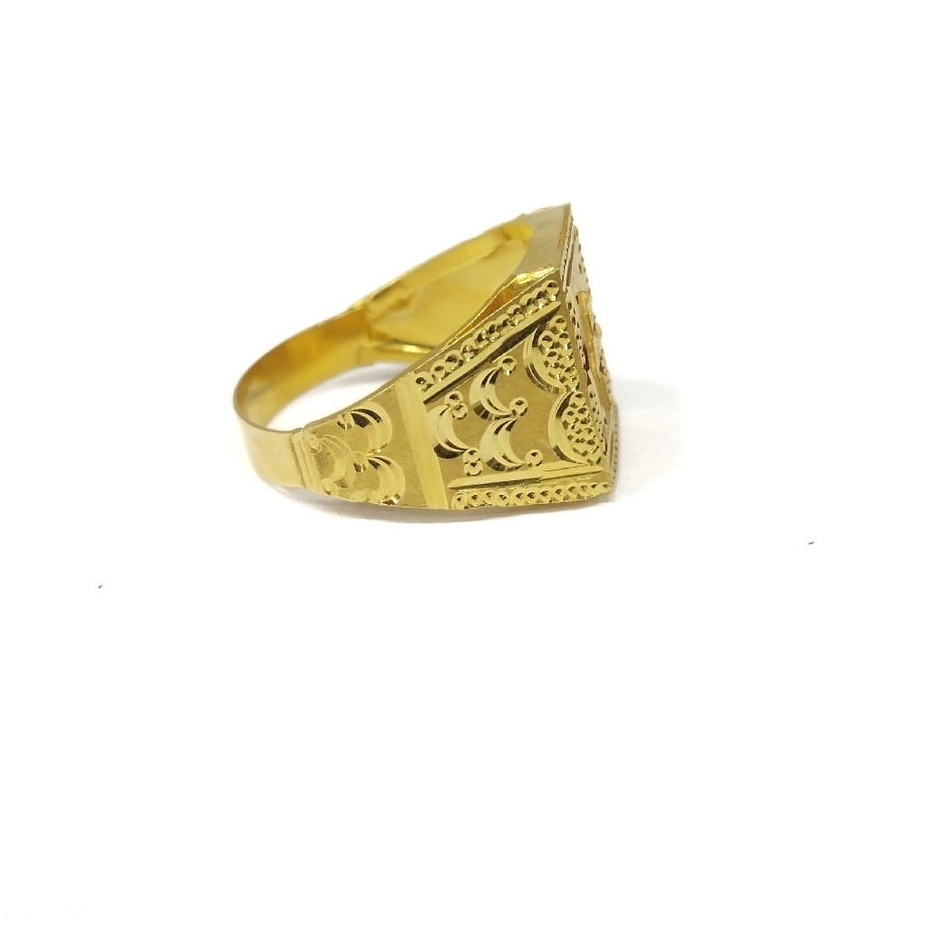 22k gold plain gent's ring - Image 2