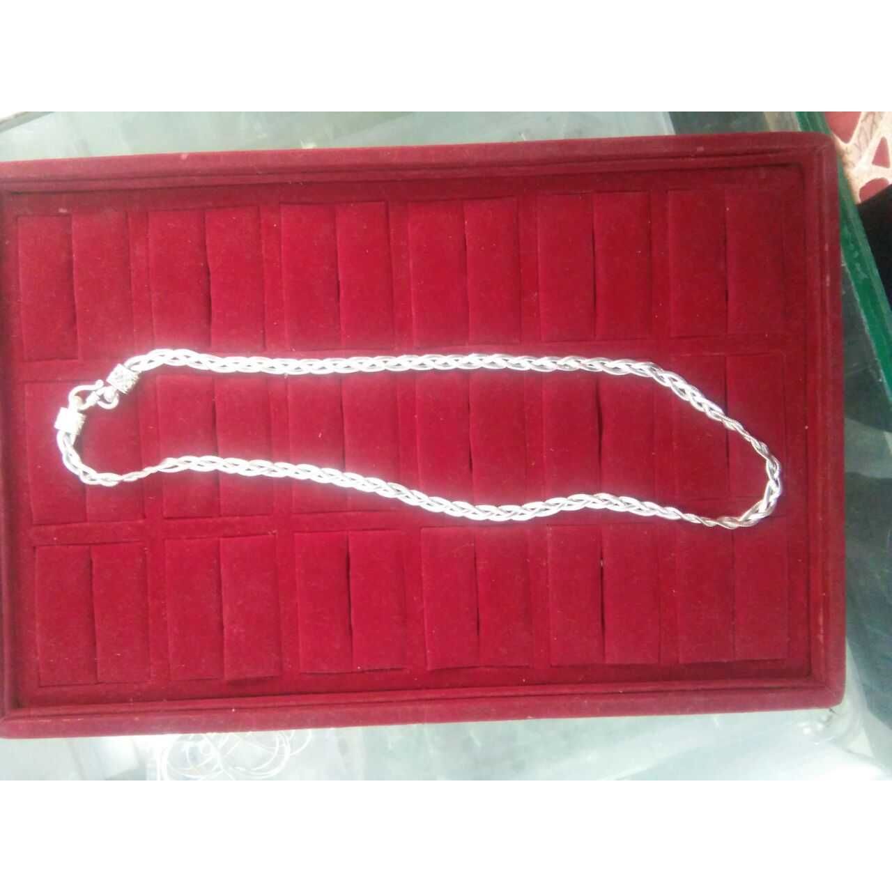 Silver Designer Shiny Chain