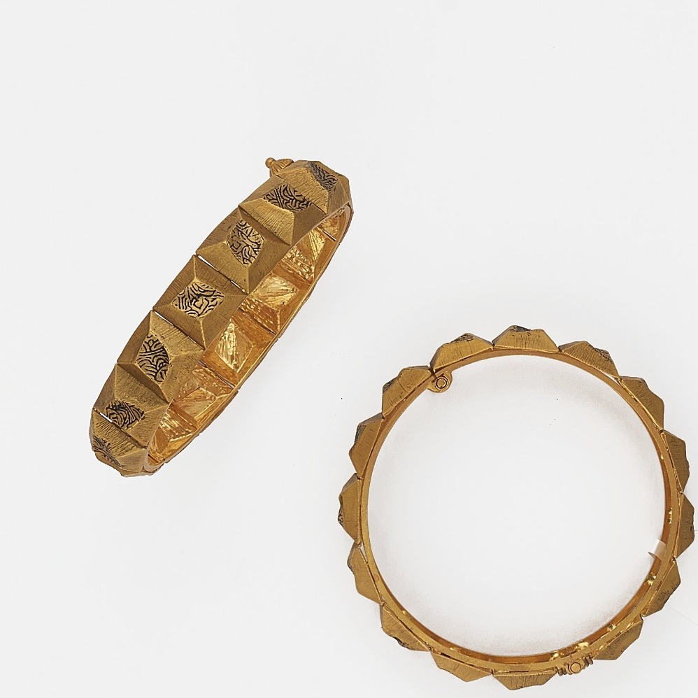 22KT gold Stylish Bangle SJ-6363
