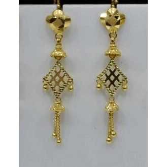 22KT Gold Designer Earrings
