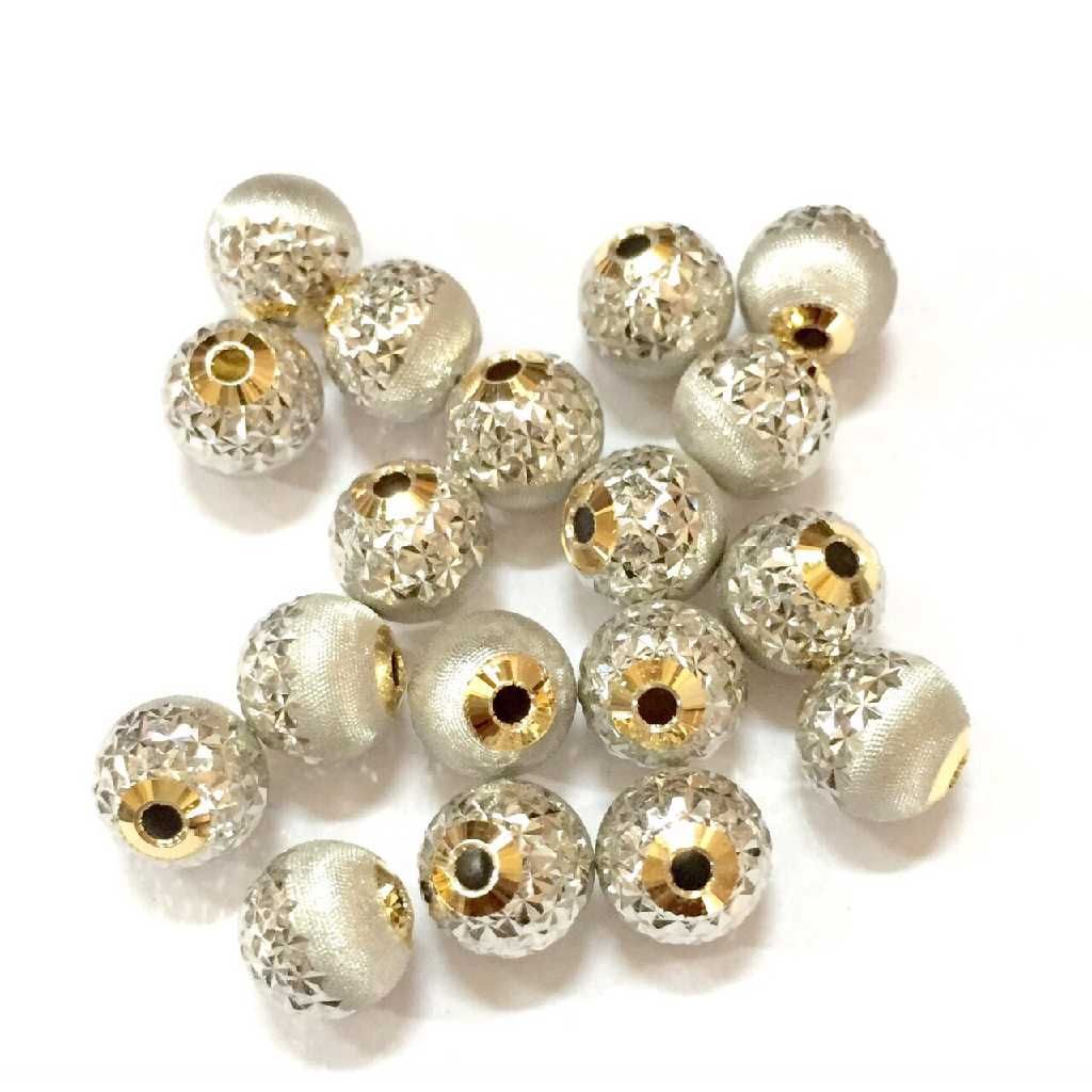 916 Gold Fancy Designer Beads Para