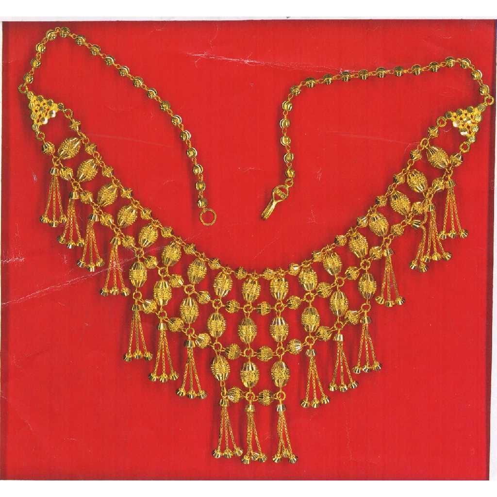 22k Gold Antique Fancy Mala