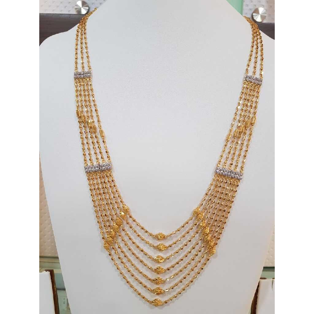 22KT Gold Yellow  Fancy Vertical Haram