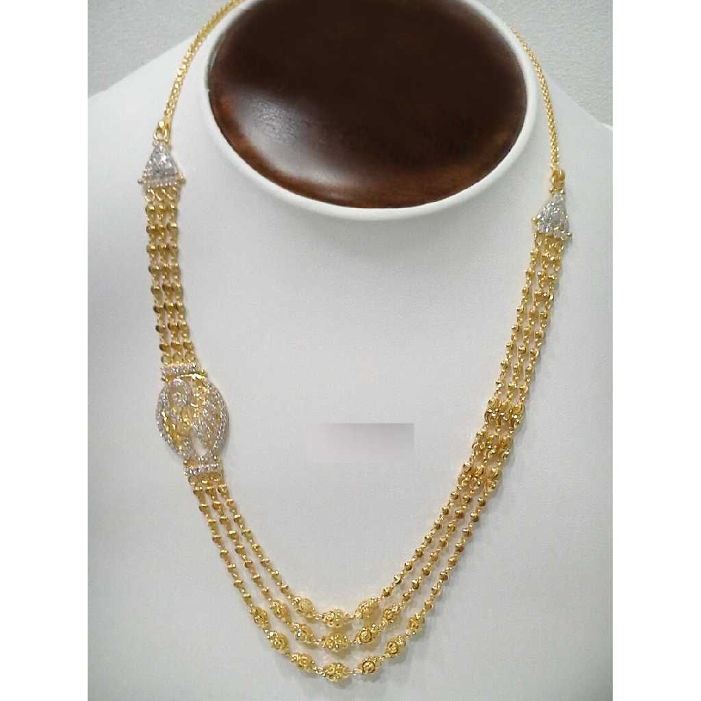 22k Gold Vertical Ladies Haram
