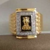22KT Fancy Gents Ring