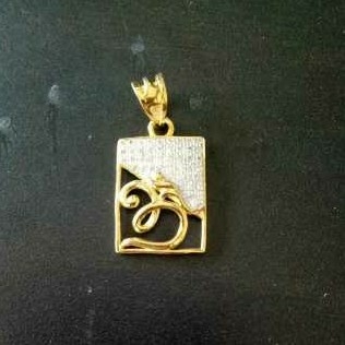 22KT Designer Pendant