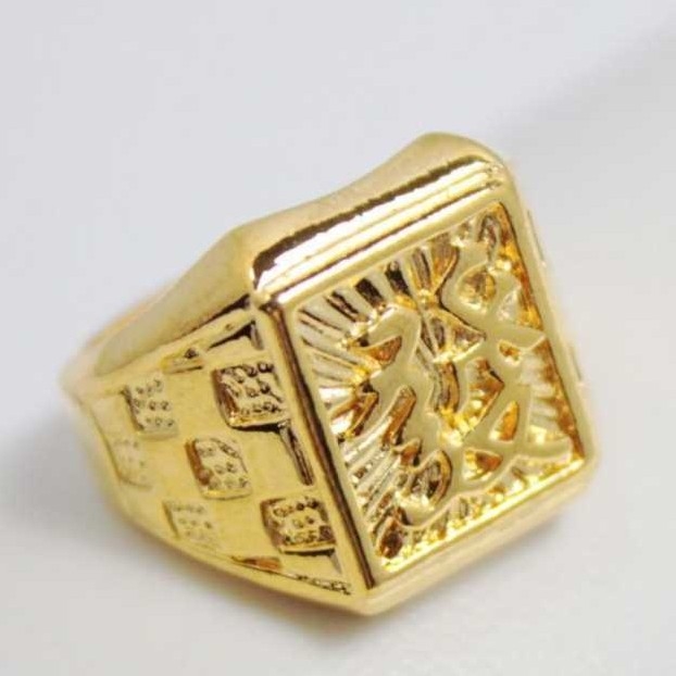 22k Gold Gents Indian Fancy Ring Yellow