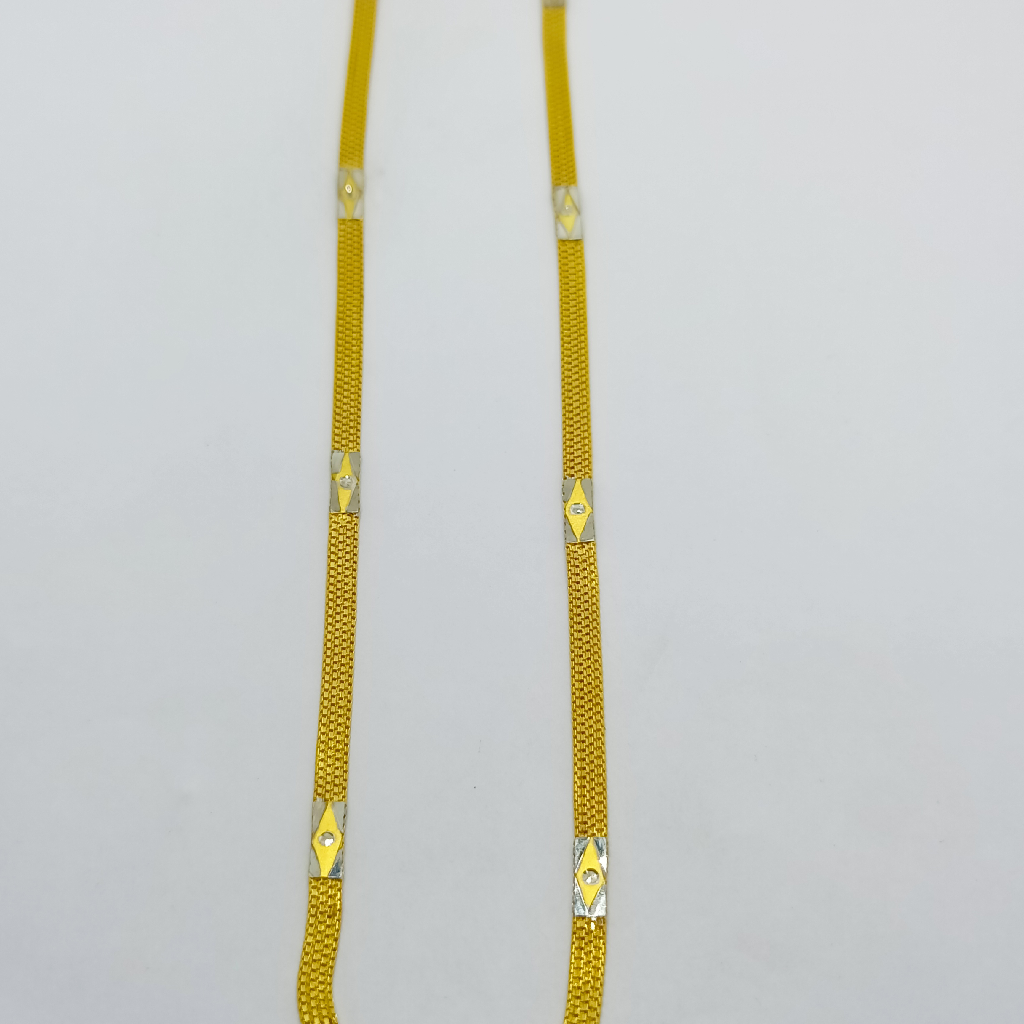 22k gold chain 19in for Mens