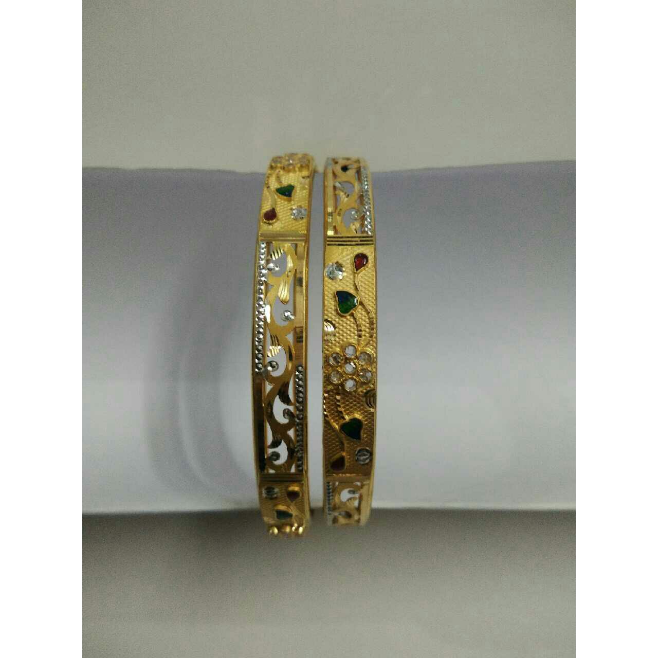 22K / 916 Gold Ladies Modern Copper Kadli