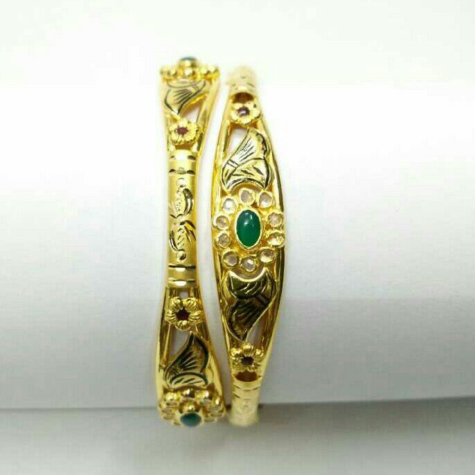 22K Gold Copper Kadli
