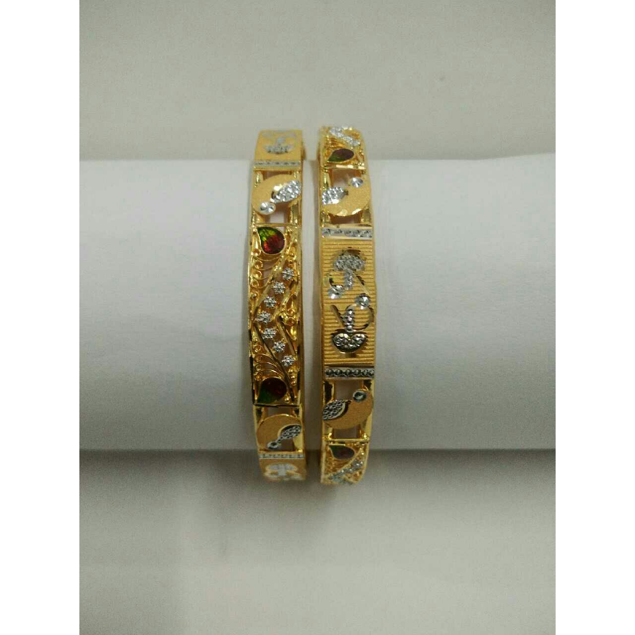 916 Modern Gold Stylish Copper Bangle