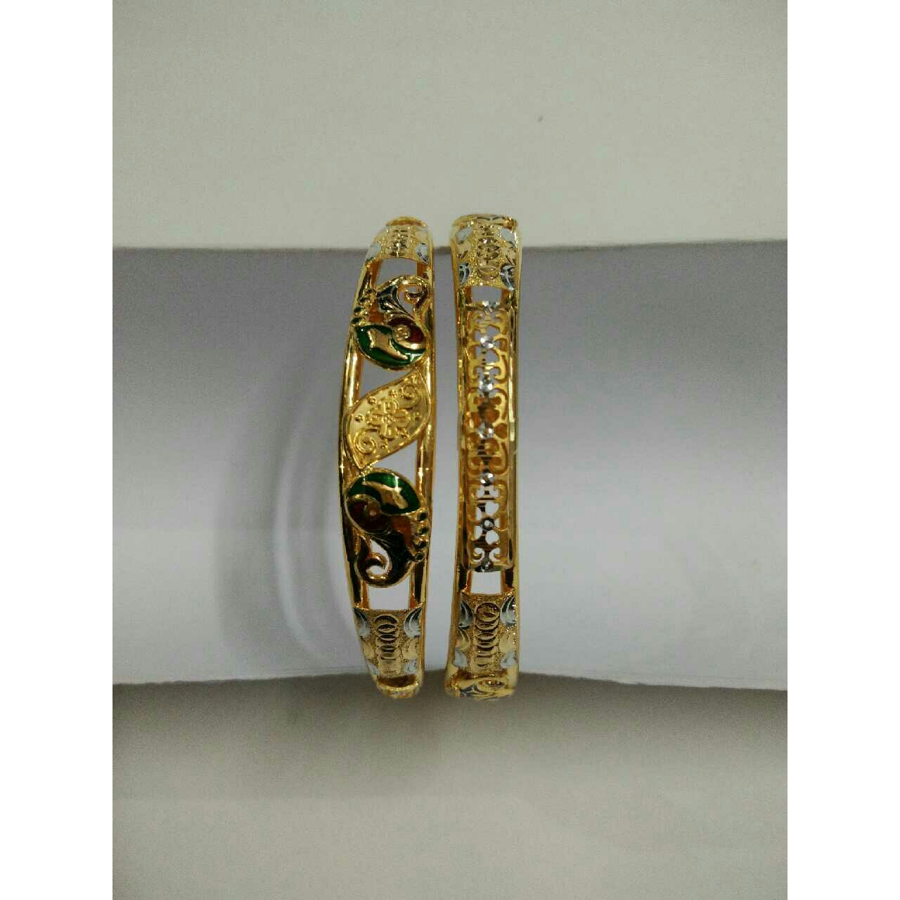 Fancy 22KT Gold Copper Kadli