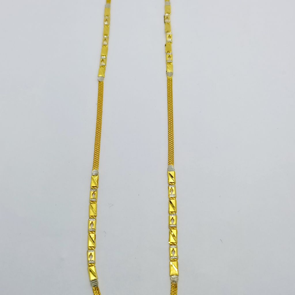 916 yellow gold chain