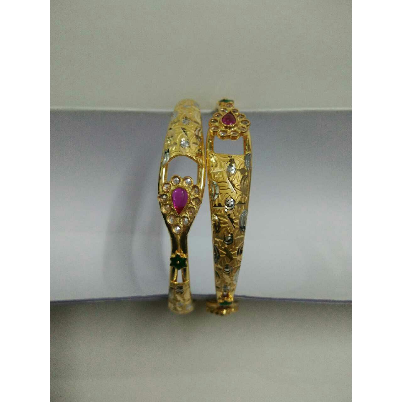 22KT Gold Fancy Copper Kadli