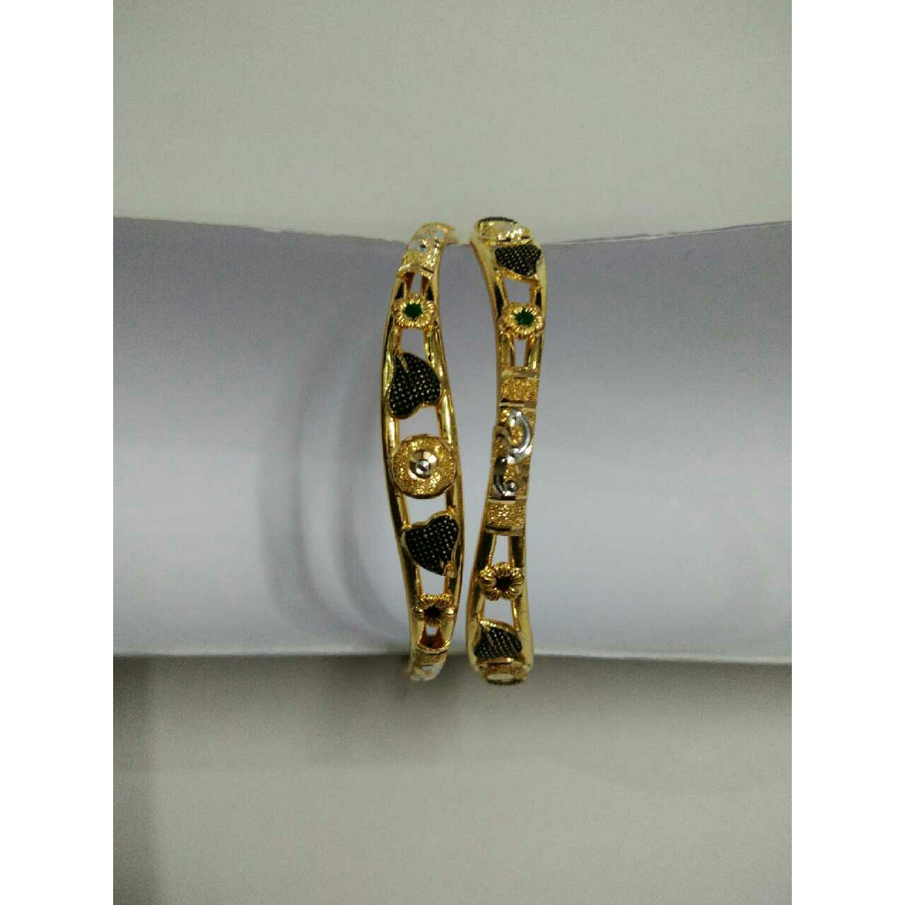 Antique 22KT Gold Modern Copper Kadli