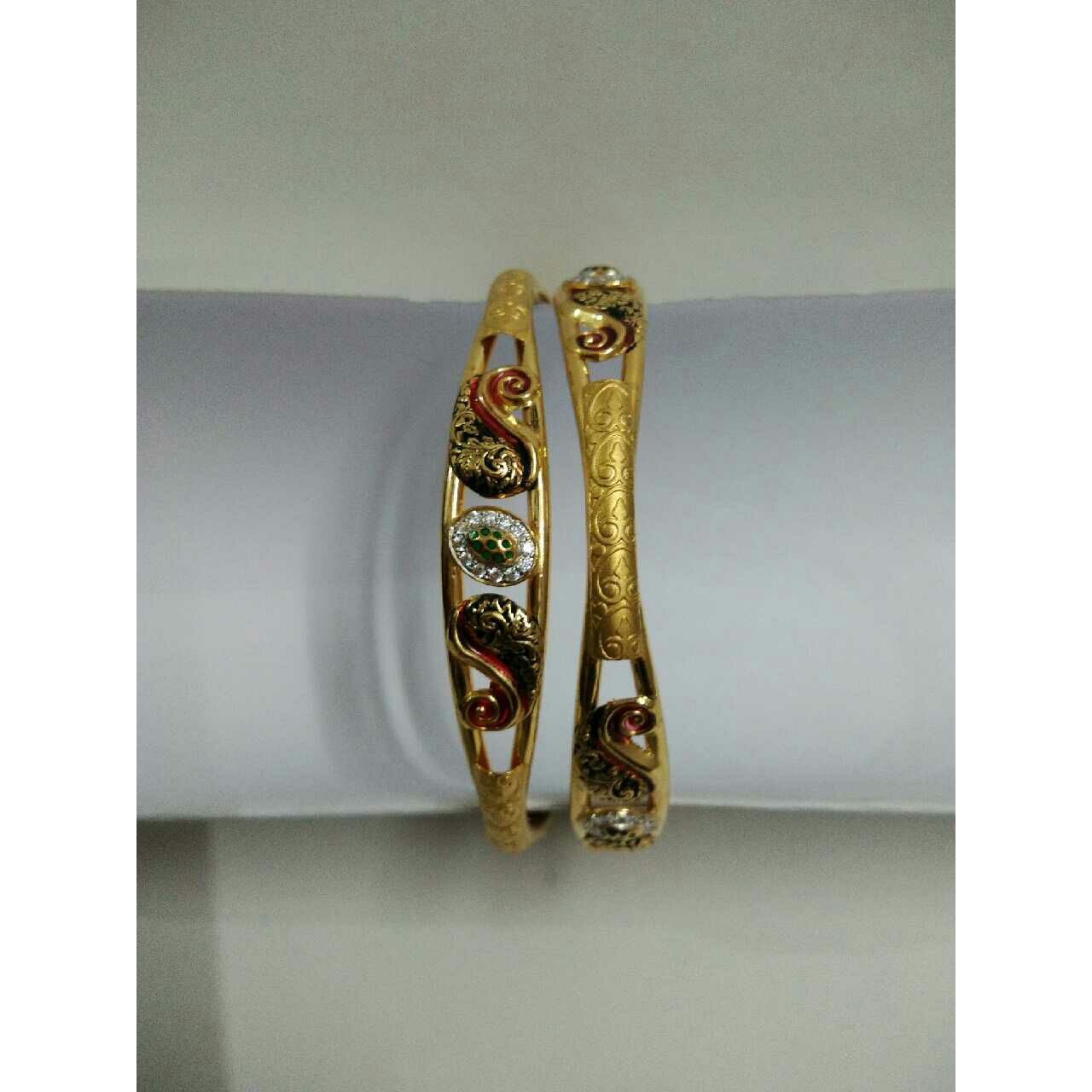 Gold 22K / 916 Ladies Indian Copper Kadli