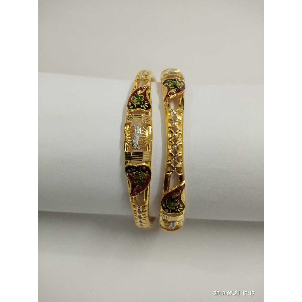 Antique 916 Gold Ladies Kadli