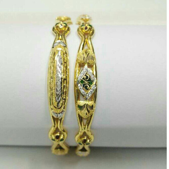 22K / 916 Stylish Gold Copper Kadli