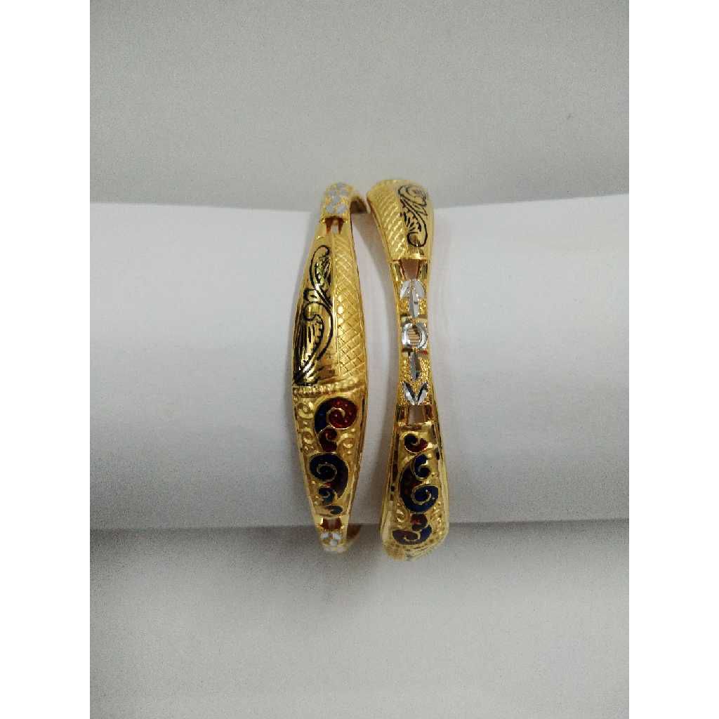 916 Gold Copper Kadli Kada