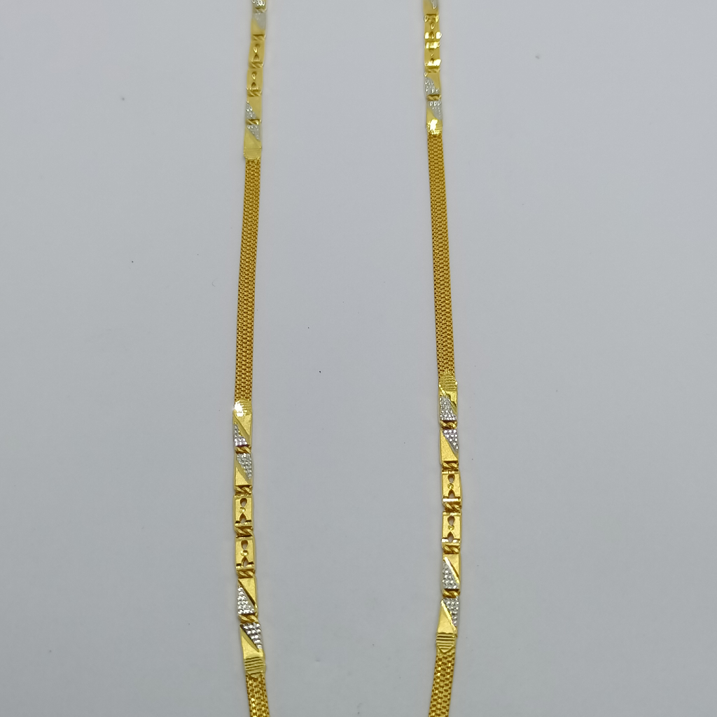 22k Yellow Gold  nawabi chain