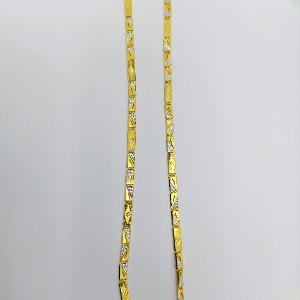22crt Gold Gents fancy chain