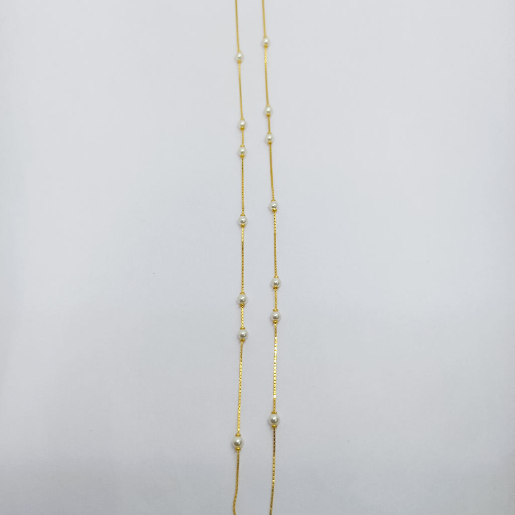 22crt fancy moti gold chain