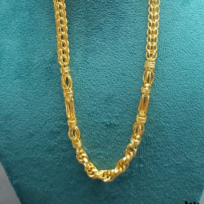 22crt Gold Hollow Chain - Image 2