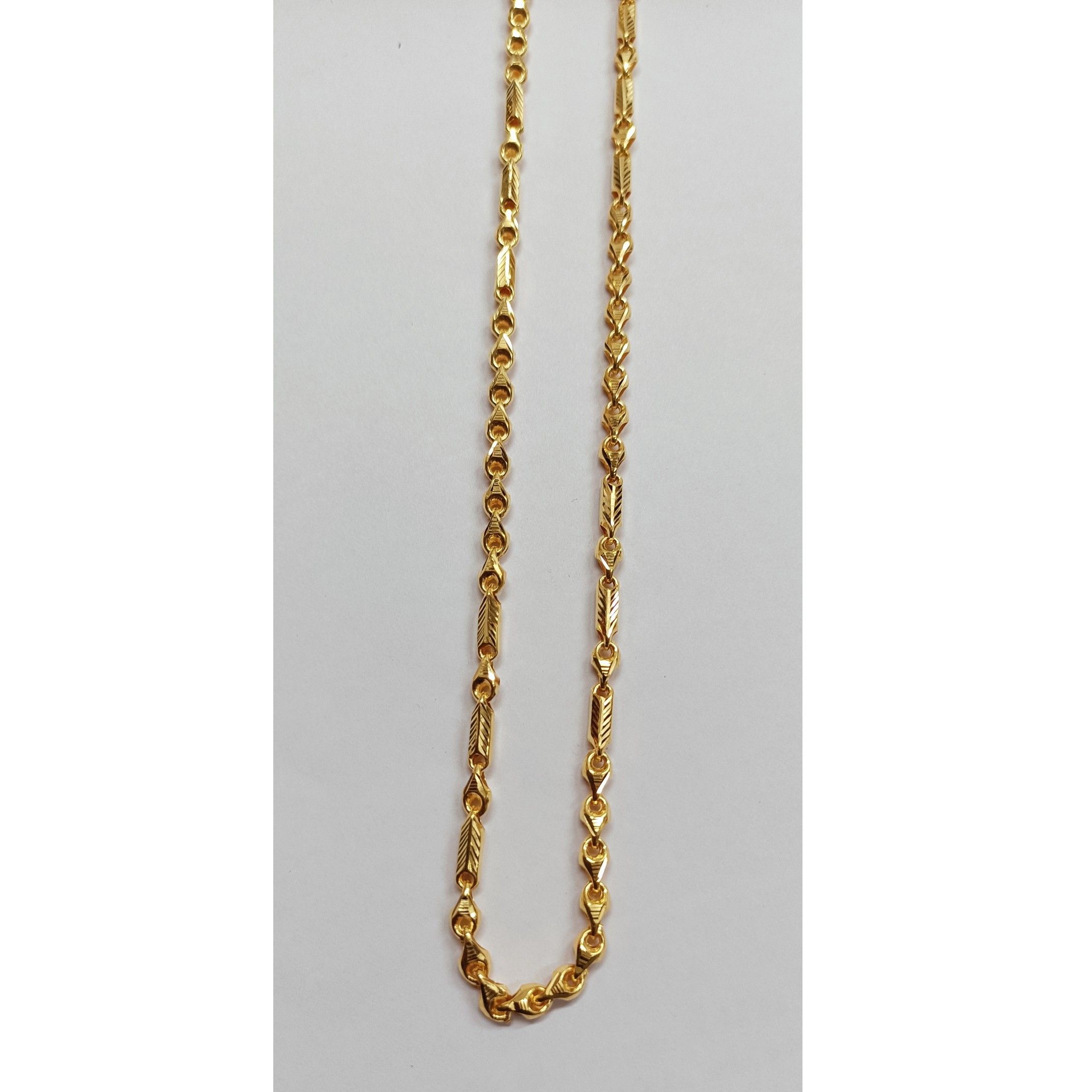 22KT Gold Choco Chain For Men - Image 2