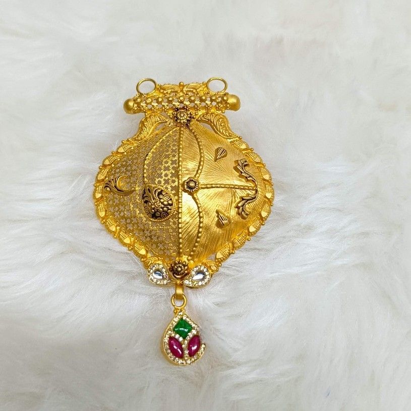 916 Gold Antique Mangalsutra Pendants