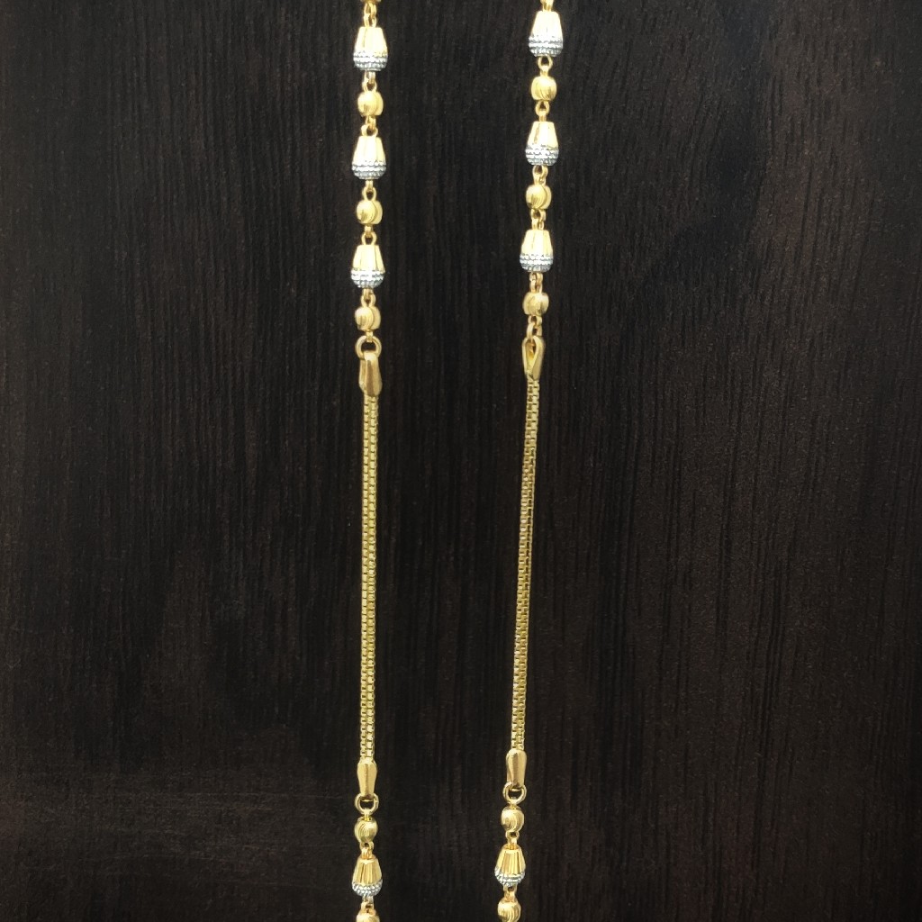 916 gold fancy ball chain
