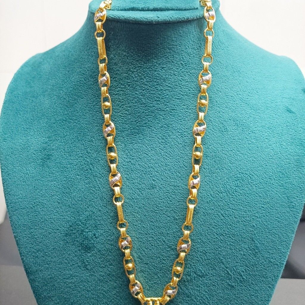 22crt Gold Hollow Chain