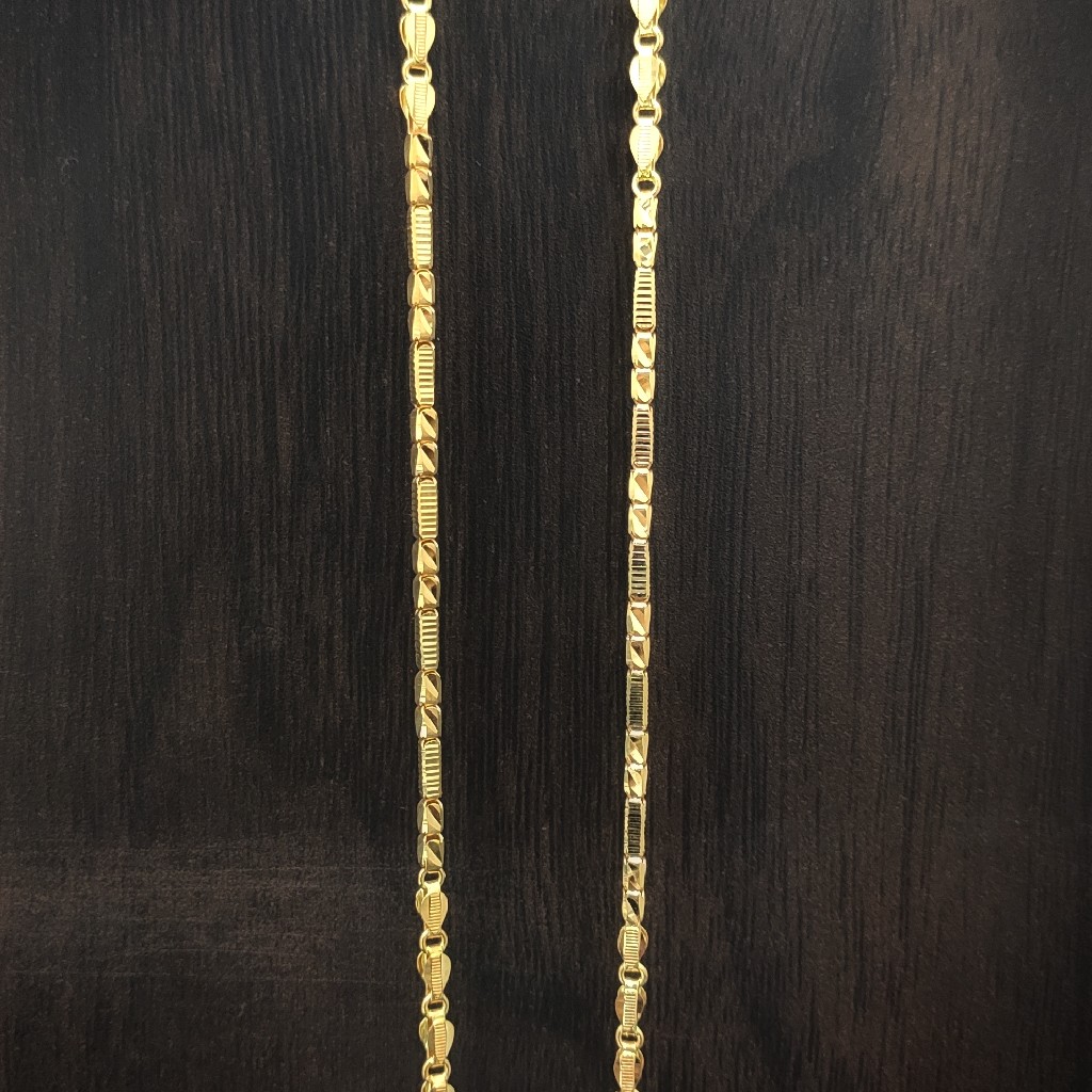 fancy light weight 22 Caret hand made Chain