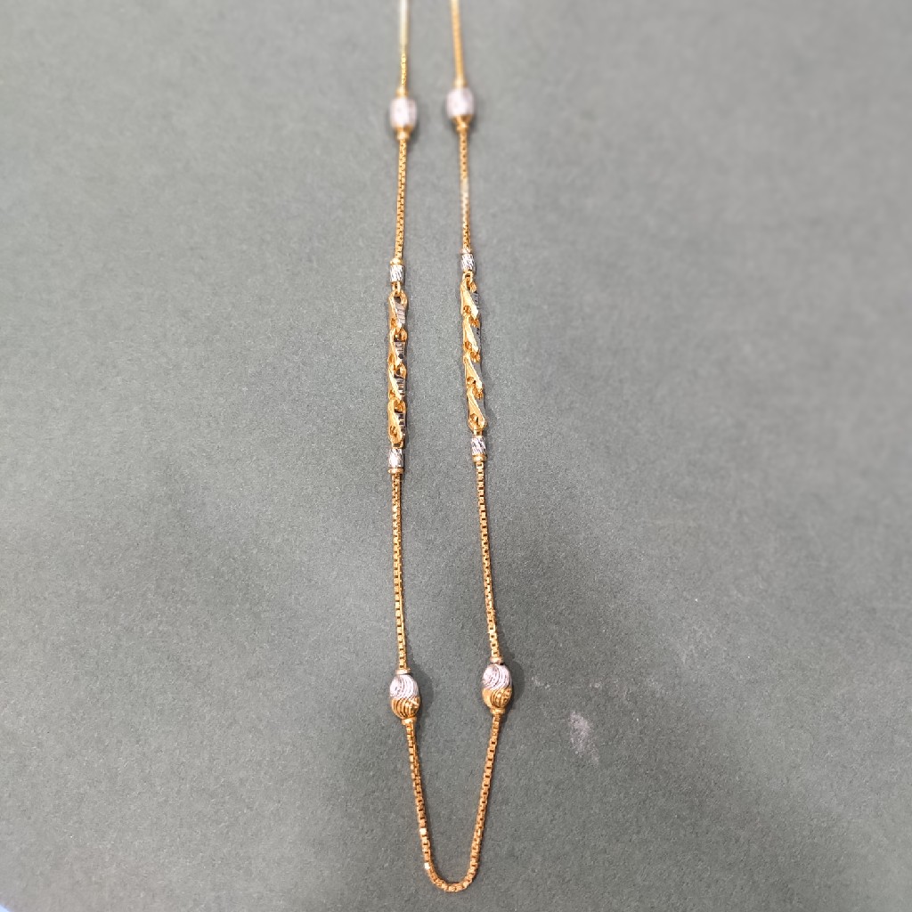 22k 916 gold light weight chain