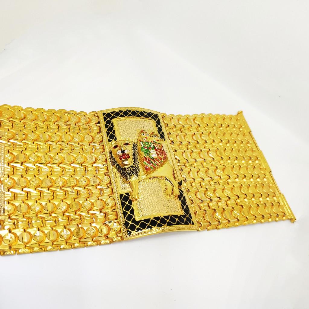 22Kt Gold Broad Gents Lucky