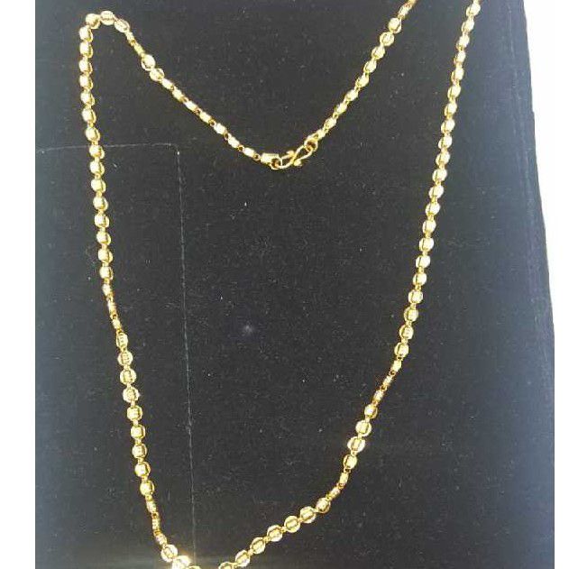 916 Gold Hollow Machine Chain - Image 3