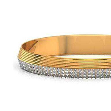 22 Carat Gold Designer Kada