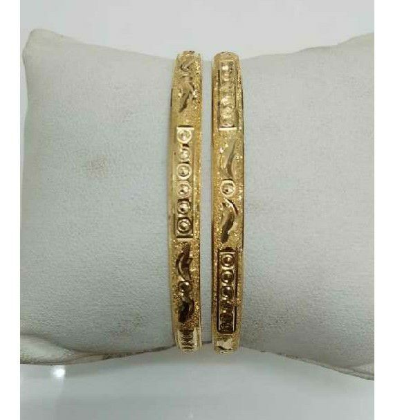 22KT Light Weight Hollow Bangle