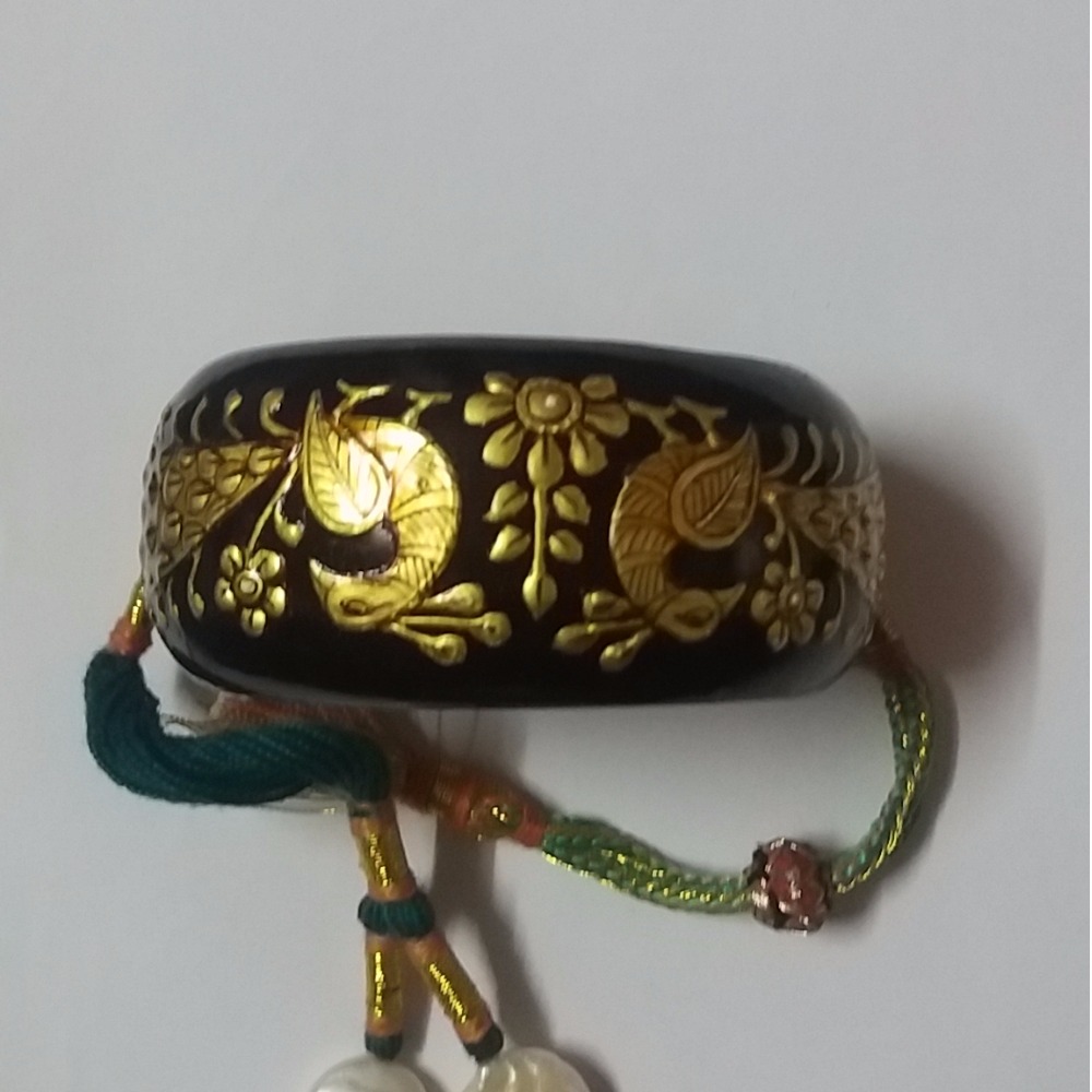wooden goldwork handbraslate - Image 5