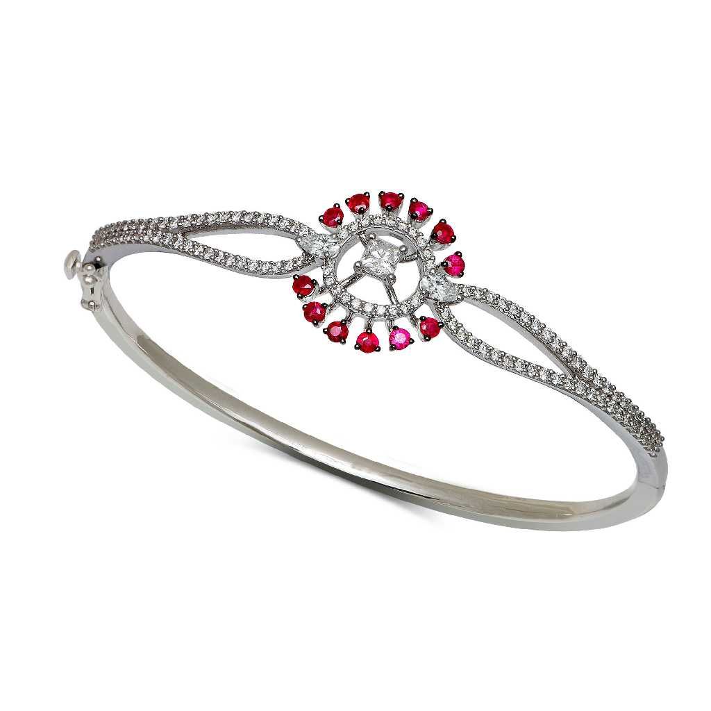 Trendy 916 Gold Diamond  Bracelet