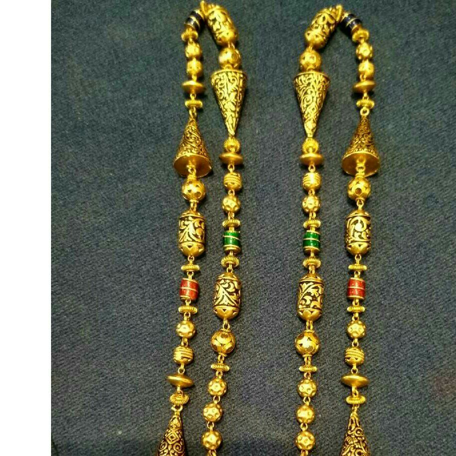22k Gold Antique Modern Mala