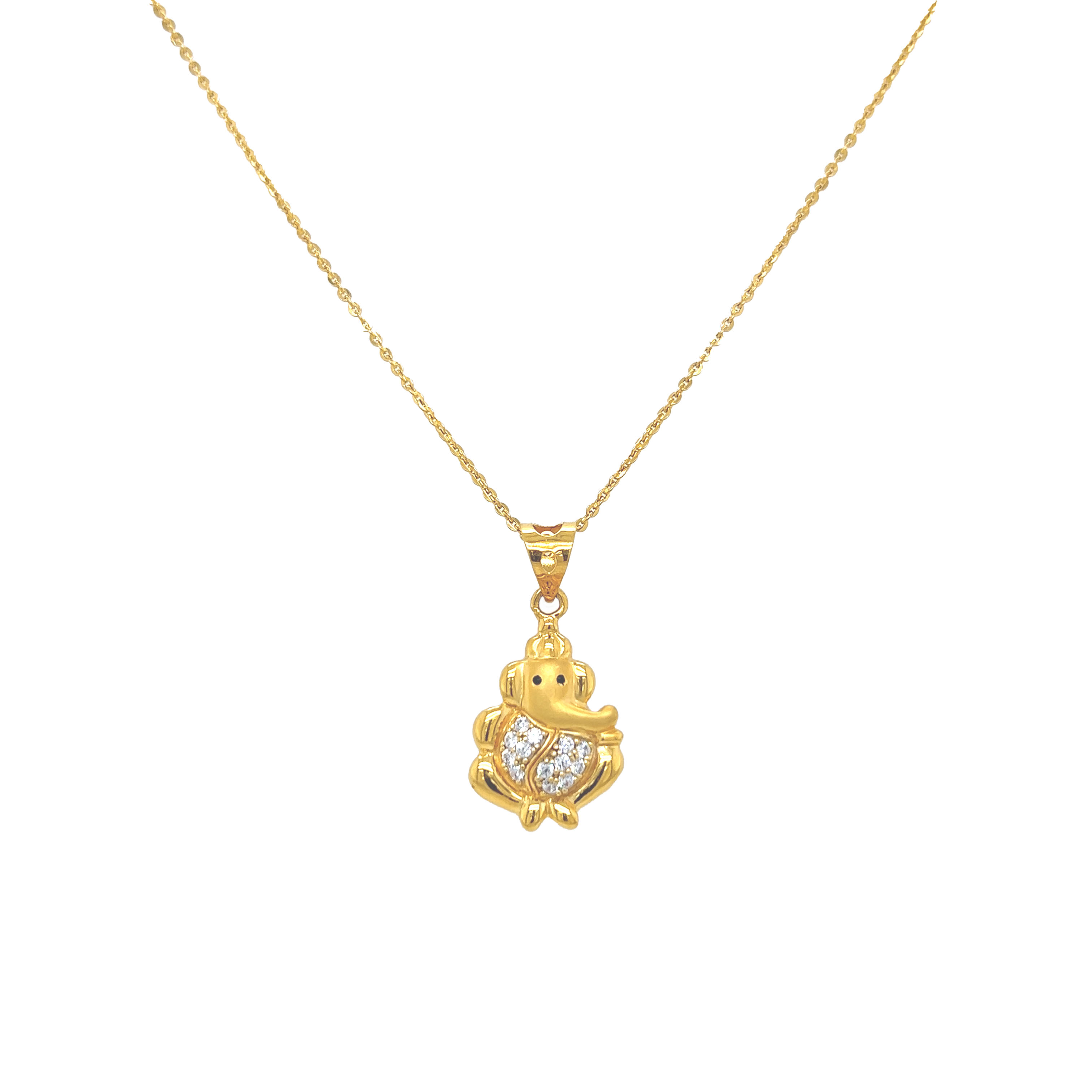 Gajanana Gold Pendant