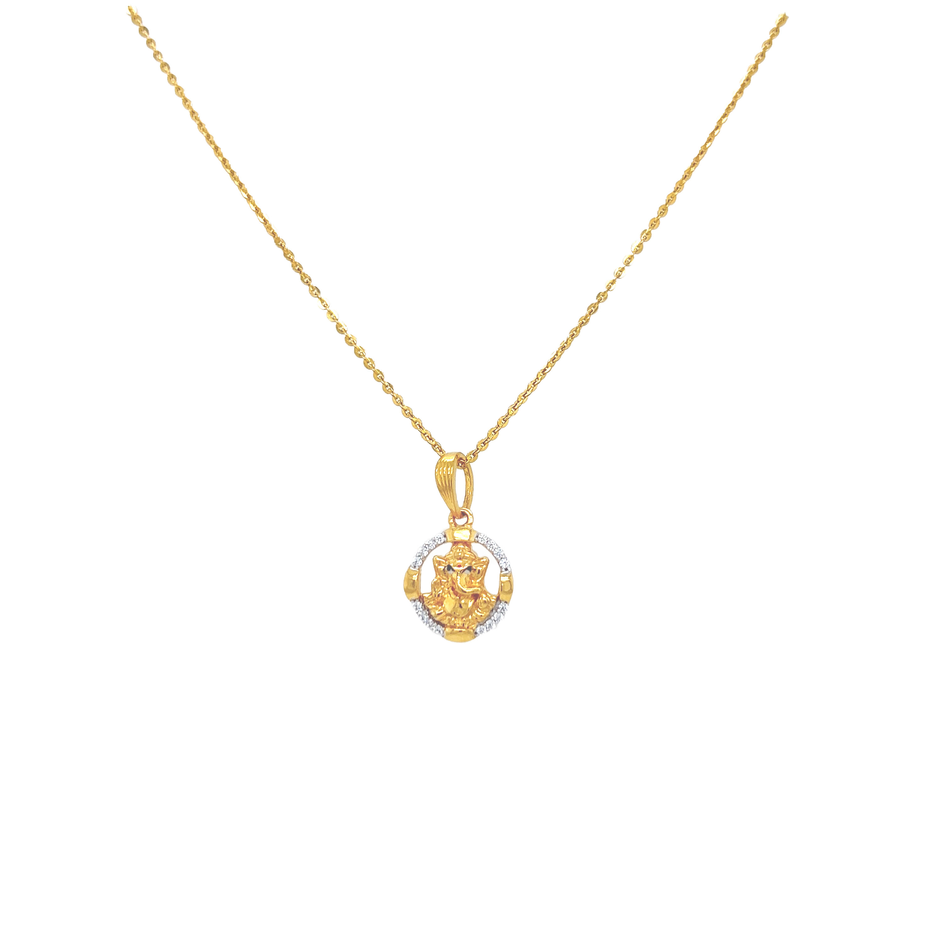 Parvatinandan Gold Pendant