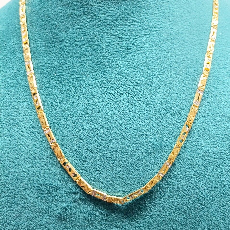 22crt Gold Fancy Chain