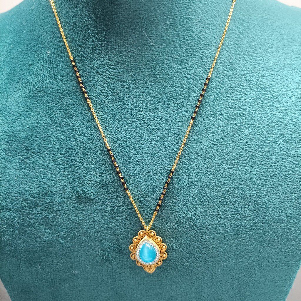 22crt Fancy Mangalsutra Gold