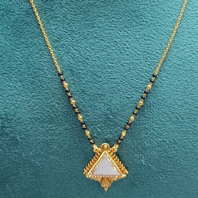 22crt Fancy Mangalsutra Gold - Image 2