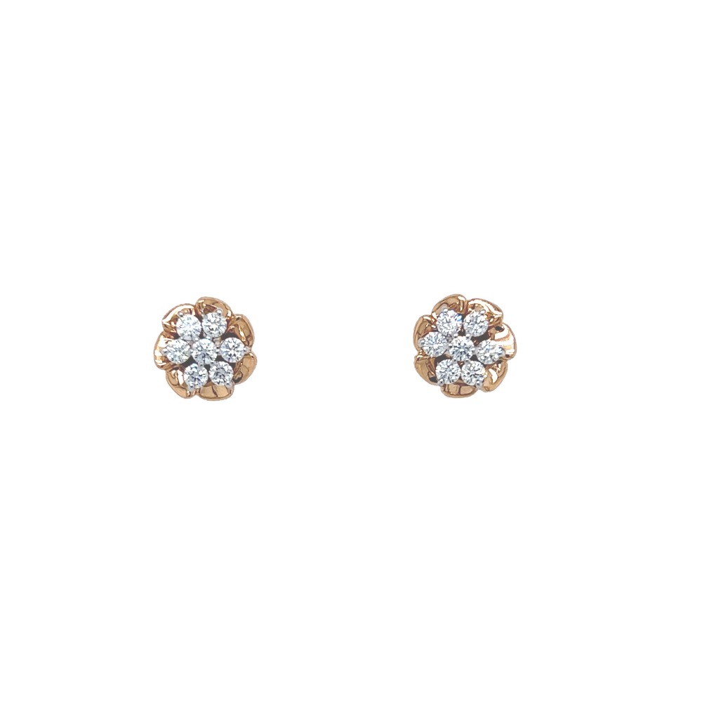 Delightful Solitaire Stud Earrings