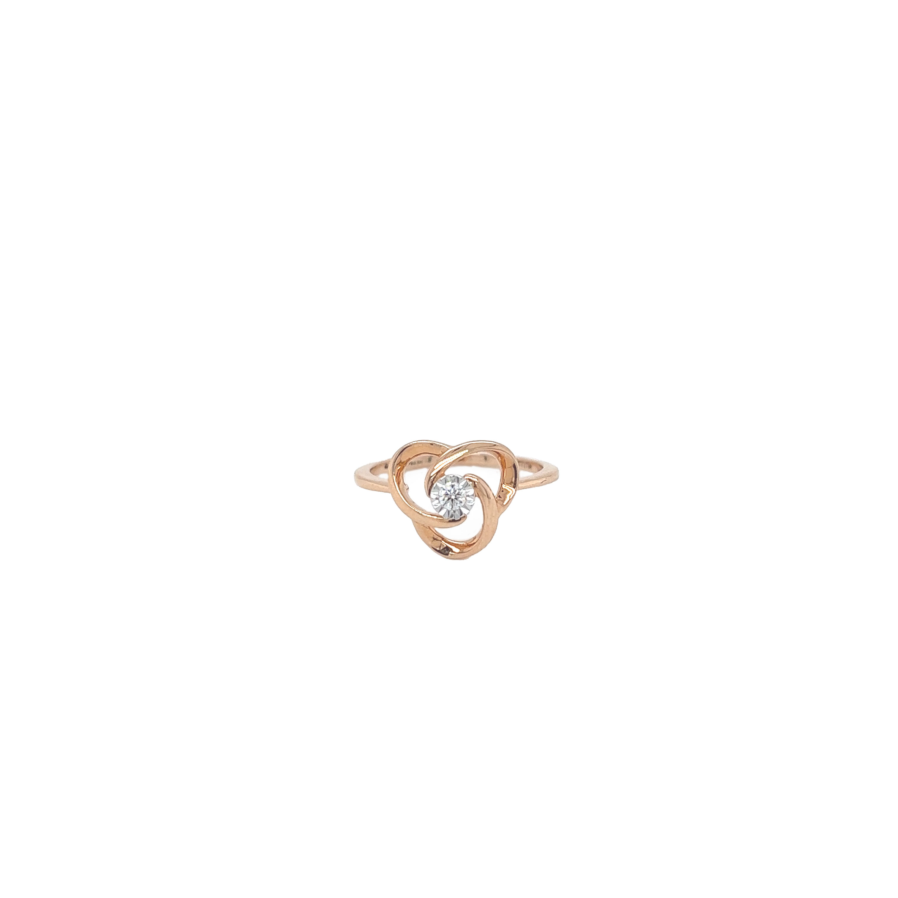 18k gold  And Diamond  ring