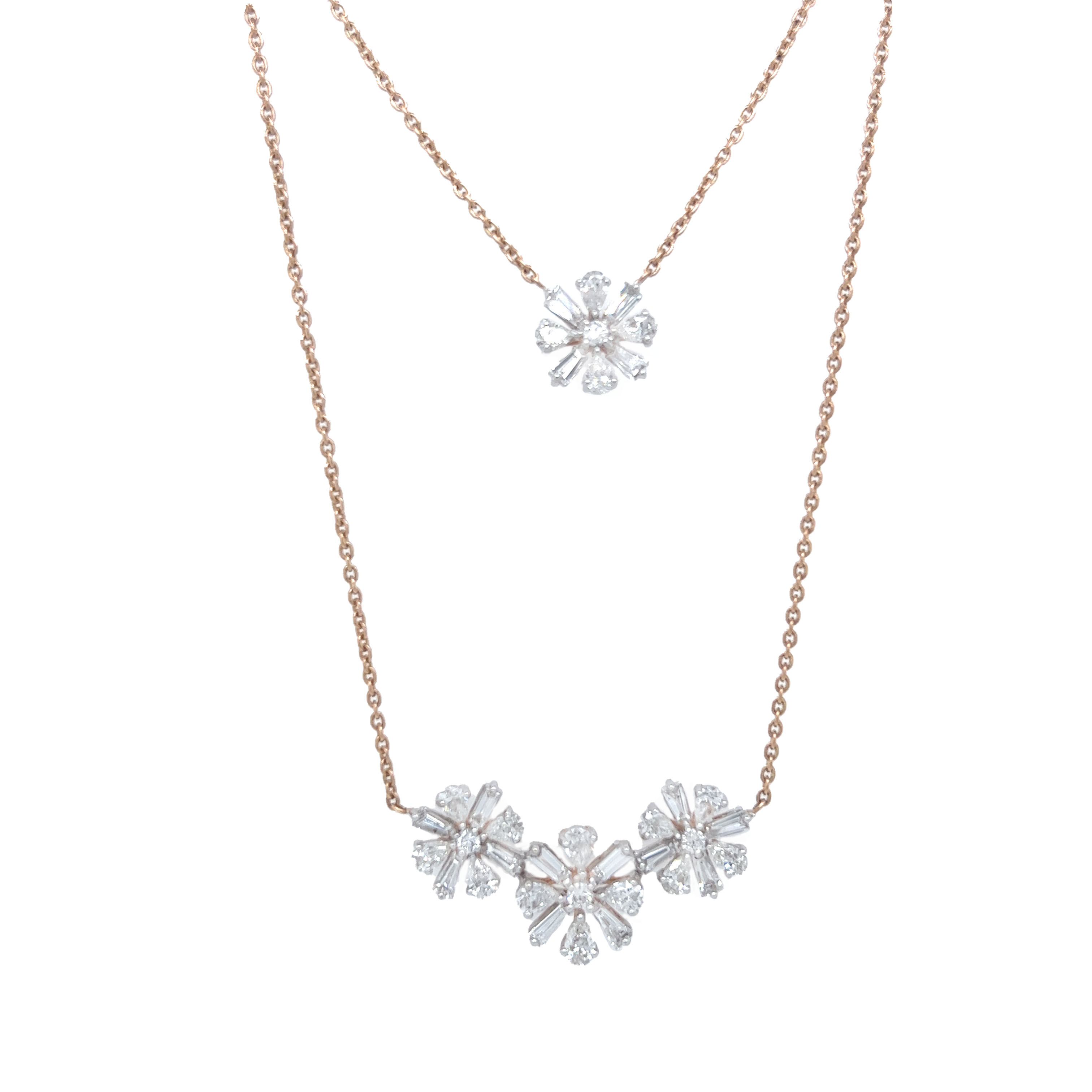 18k Gold Teardrop  Diamond  Tanmaniya